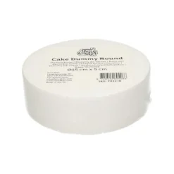 Support Polystyrène Rond Ø 15 cm H 5 cm Funcakes