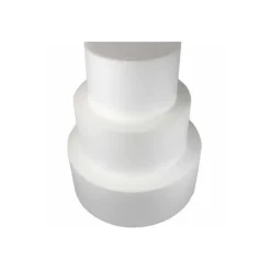 Support polystyrène rond H10 cm Ø 35 cm