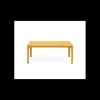 Table Basse en Résine 60 x 100 cm Moutarde Net Nardi