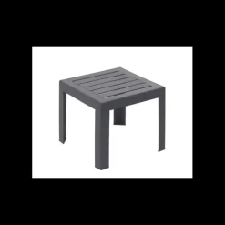 Table Basse en Résine 40 x 40 cm Anthracite Miami Grosfillex