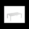 Table Basse Rectangulaire 100 x 60 cm Blanc Glacier Sunset Grosfillex