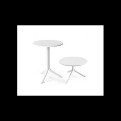 Table convertible en Polypropylène Spritz Blanche Nardi