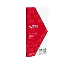 Tablette de Chocolat Blanc Rouge Baiser 29% 90 g Weiss