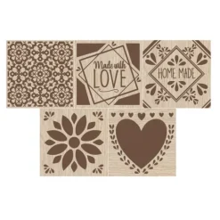 Tampon Biscuit Fait Maison et Emporte-Pièce Scrapcooking