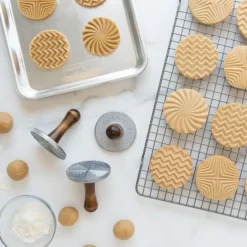 Tampons à Biscuits et Cookies Ronds Geo (x3) Nordic Ware