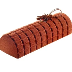 Tapis Décor Bûche Tablette de Chocolat SilikoMart Professional