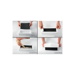 Tapis Décor Bûche Tablette de Chocolat SilikoMart Professional