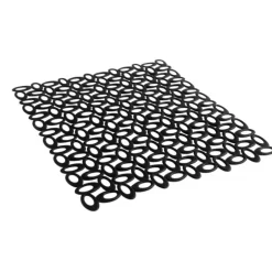 Tapis d'évier Noir forme Dentelle Mastrad