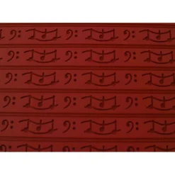 Tapis Relief silicone Musique 30 mm