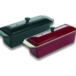 Terrine Rouge rectangulaire 1,1 l en Fonte