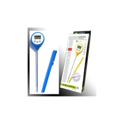 Thermomètre Digital étanche à sonde HACCP bleu -50°C à +200°C
