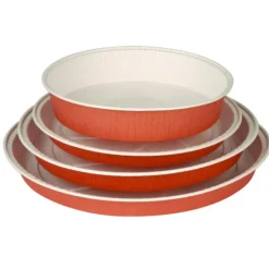 Tourtière Unie en Carton 18 cm x H 3,5 cm Optima (x70)