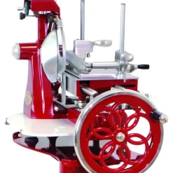 Trancheuse à Jambon Manuelle Rétro Rouge 250 mm Wismer