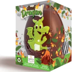 Œuf Dragon Chocolat Au Lait 14cm 120g Abtey