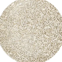 Vermicelles Argent Métallique 80g Funcakes
