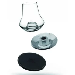 Verre à Whisky N°5 38 cl + Socle Rafraîchisseur Les Impitoyables Peugeot