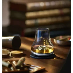 Verre à Whisky N°5 38 cl + Socle Rafraîchisseur Les Impitoyables Peugeot