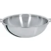 Wok Casteline Ø 20 cm Manche Amovible Inox Cristel