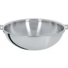 Wok Casteline Ø 24 cm Manche Amovible Inox Cristel