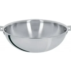 Wok Casteline Ø 24 cm Manche Amovible Inox Cristel