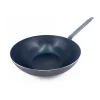 Wok Tôle Bleue Ø 32 cm Blue Carbon De Buyer