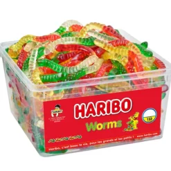 Worms x 150 - Boîte Bonbon Haribo