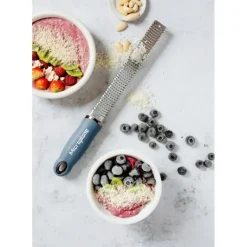 Zesteur Premium Classic Bleu Denim Microplane